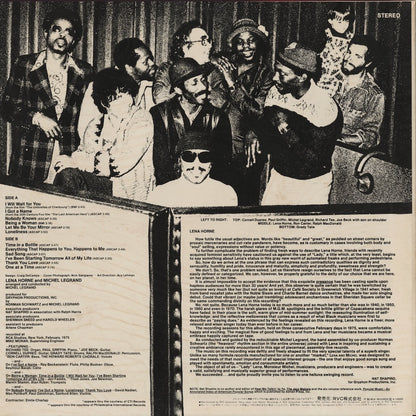 Lena Horne, Michel Legrand / レナ・ホーン - ミシェル・ルグラン / Lena & Michel (RCA-6336)