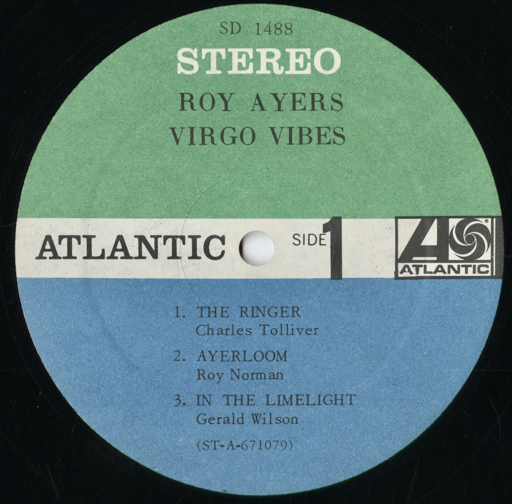 Roy Ayers - Virgo Vibes (SD 1488) 1967 US Atlantic｜中古LP
