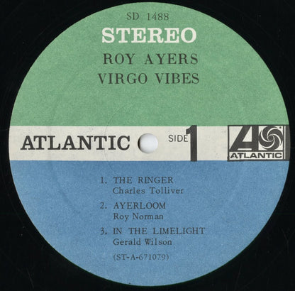 Roy Ayers - Virgo Vibes (SD 1488) 1967 US Atlantic｜中古LP