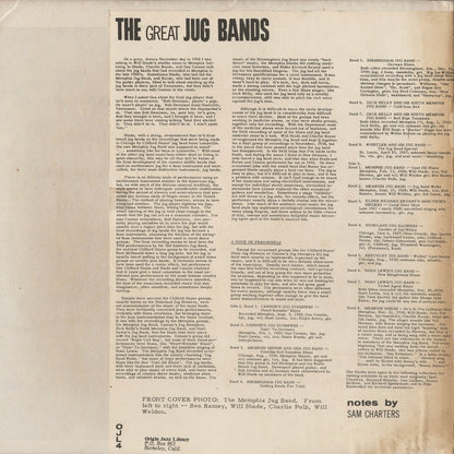 V.A. / The Great Jug Bands (OJL 4)
