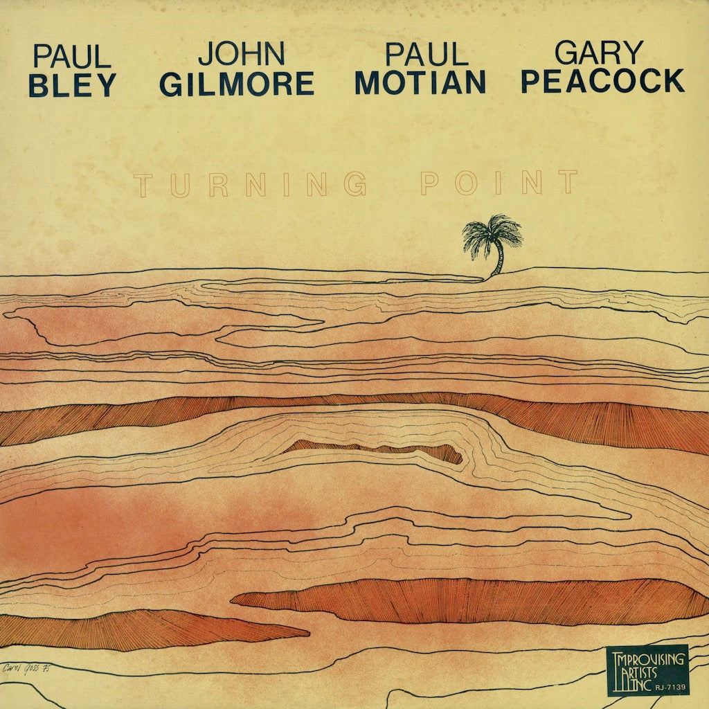 Paul Bley Turning Point RJ-7139 LP 1977 JPN Improvising Artists Inc.