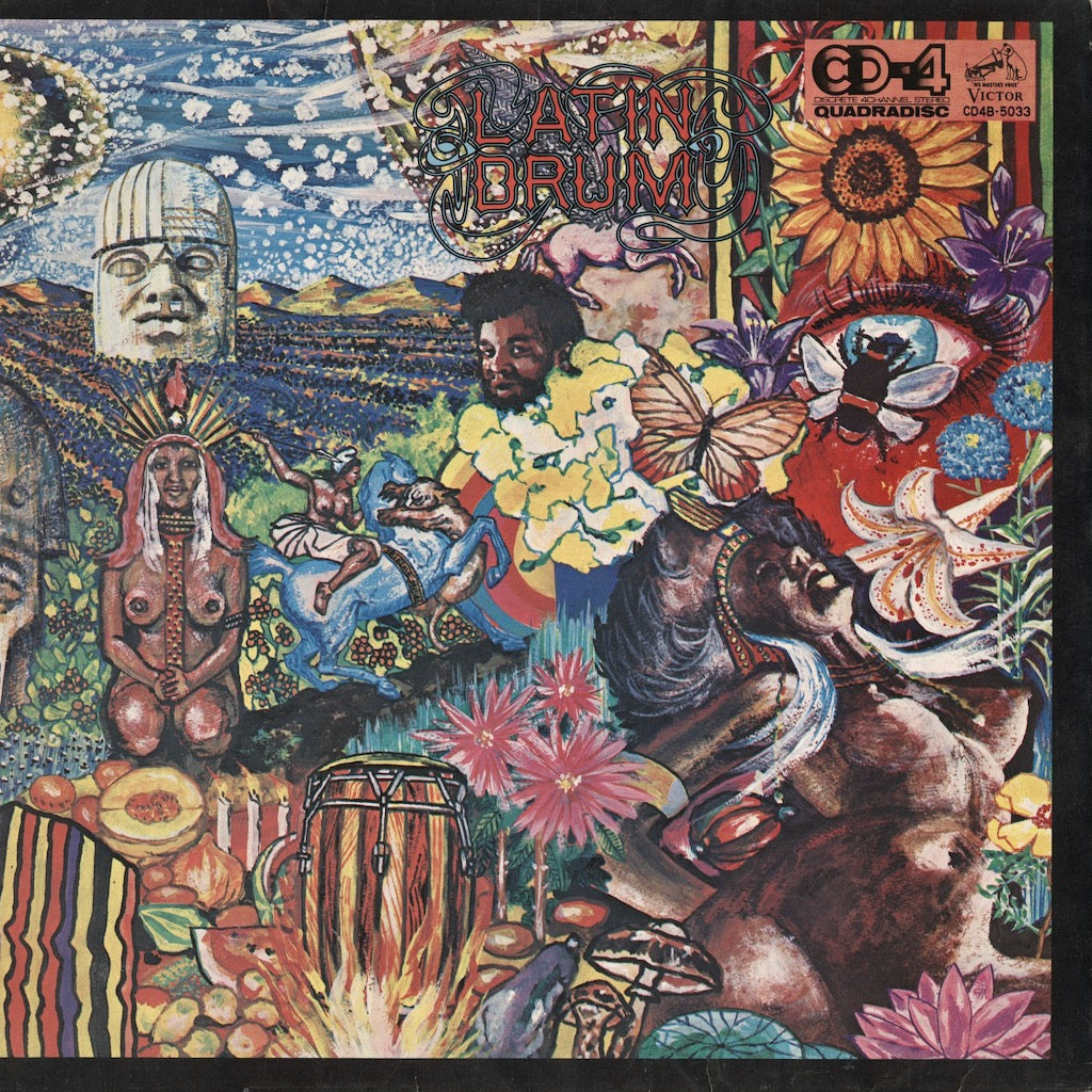 Takeshi Onodera & Los Onoderas - Dynamic Latin Drums (CD4B-5033) Victor