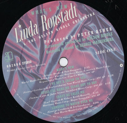 Linda Ronstadt - What's New (9 E1-60260) LP 1983 US Asylum｜中古LP