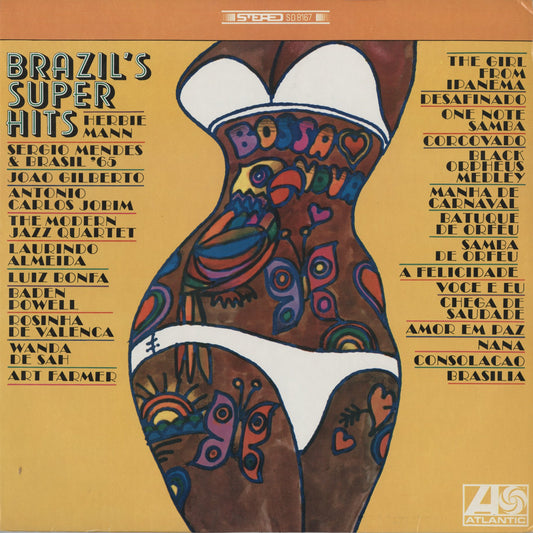 V.A. - Brazil's Super Hits (SD 8167) 1968 US Atlantic｜中古LP