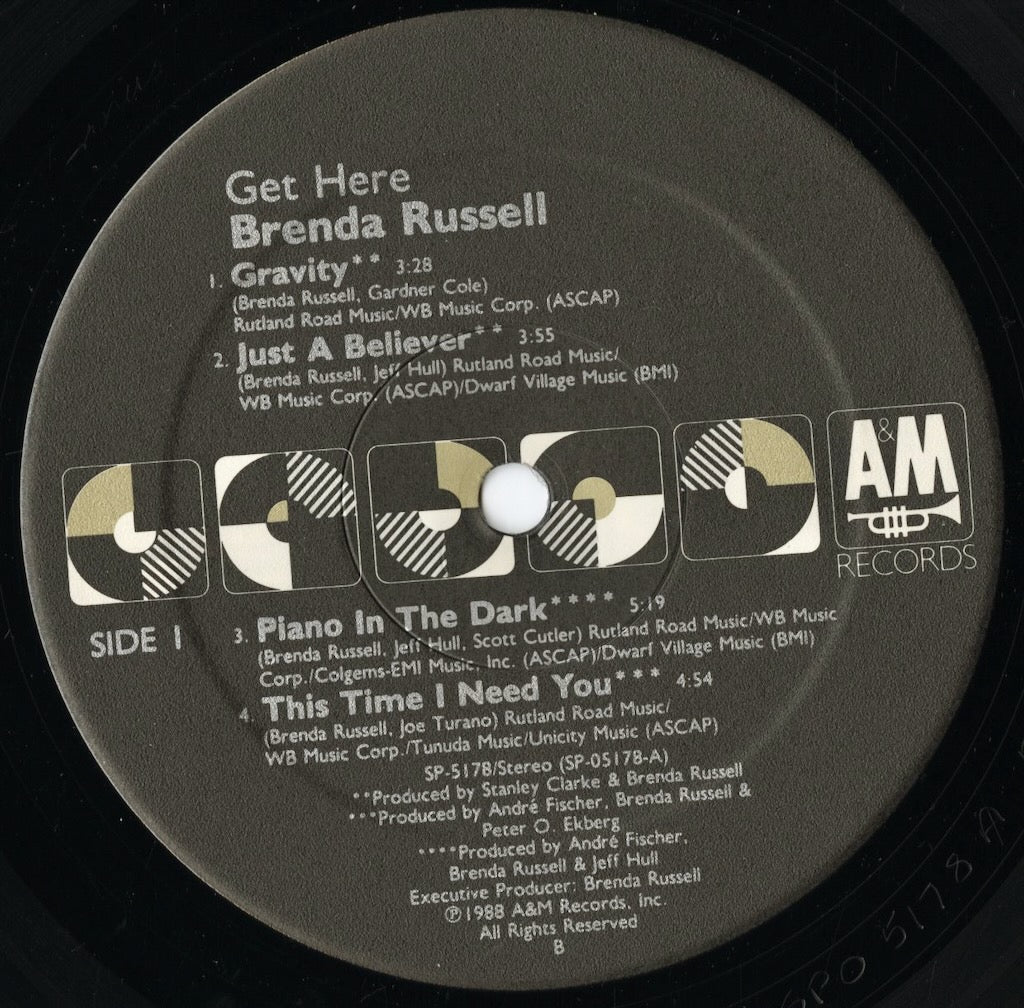 Brenda Russell / ブレンダ・ラッセル / Get Here (SP 5178)