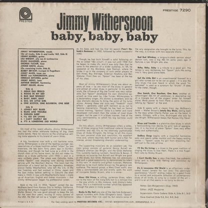 Jimmy Witherspoon / ジミー・ウィザースプーン / Baby, Baby, Baby (PRLP 7290)