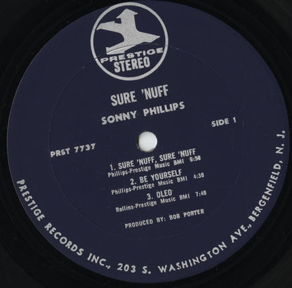 Sonny Phillips - Sure 'Nuff (PRST 7737) LP 1970 US Prestige｜中古LP