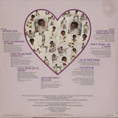 Aretha Franklin - With Everything I Feel In Me (SD18116) LP 1974 US Atlantic｜中古LP
