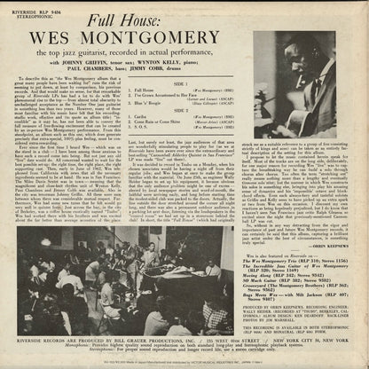 Wes Montgomery / ウェス・モンゴメリー / Full House (VIJ-103)