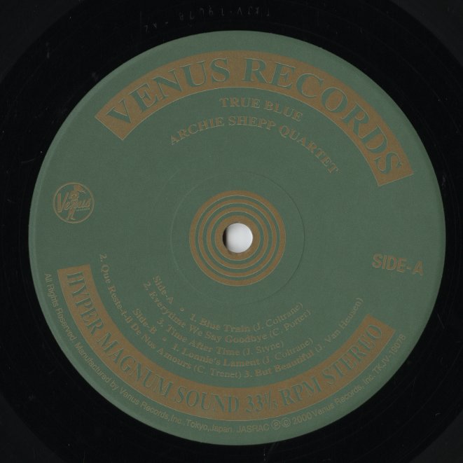 Deja Vu ARCHIE SHEPP QUARTET レコード Ｂ Archie Shepp Quartet – Deja Vu アナログレコード