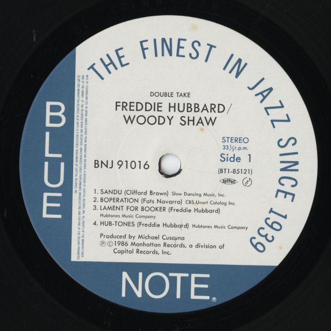 Freddie Hubbard - Woody Shaw / フレディ・ハバード、ウディ・ショウ / Double Take (BNJ 91016)