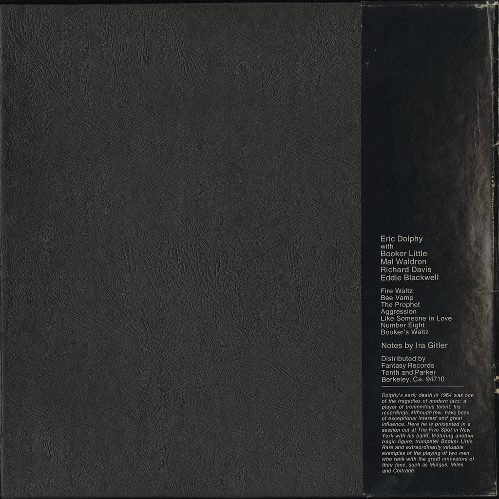 Eric Dolphy - The Great Concert Of Eric Dolphy (P-34002) LP 1974 US Prestige｜中古LP