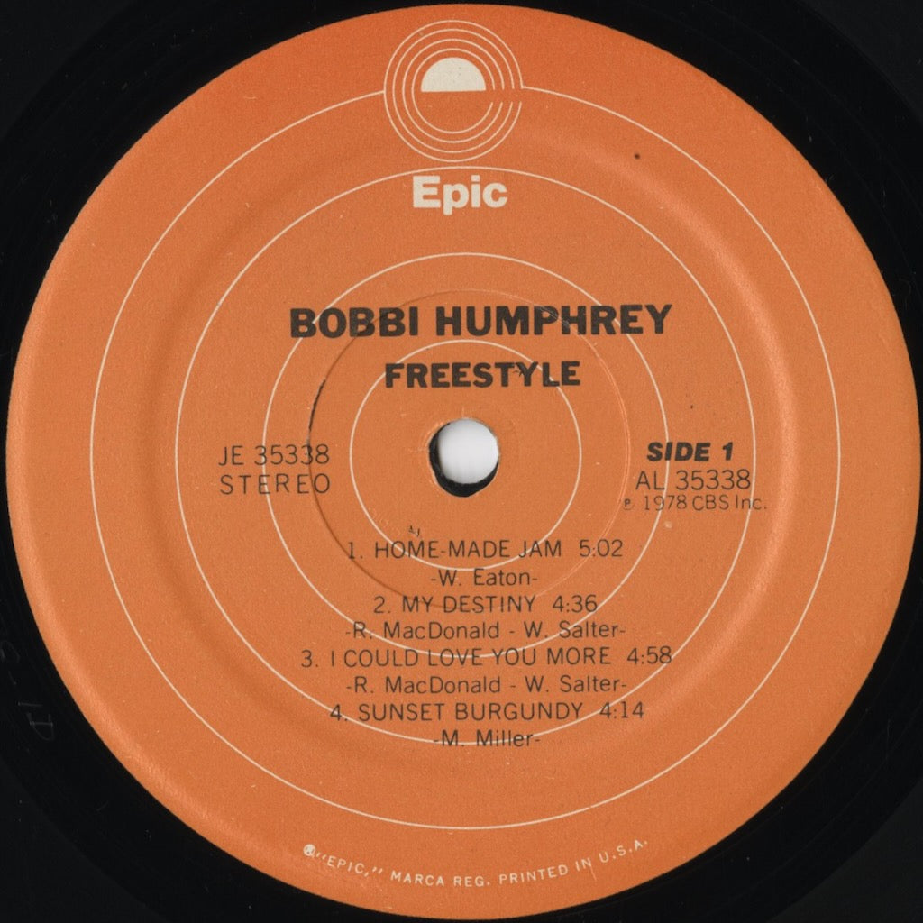 Bobbi Humphrey / ボビー・ハンフリー / Freestyle (JE 35338)