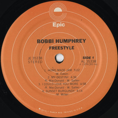 Bobbi Humphrey / ボビー・ハンフリー / Freestyle (JE 35338)