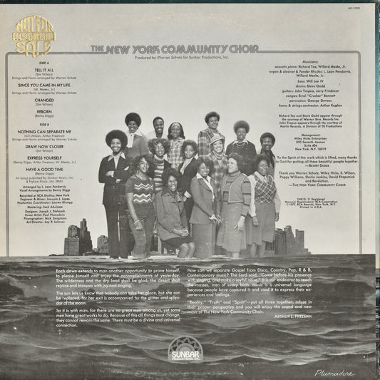 The New York Community Choir / ニューヨーク・コミュニティ・クワイア / The New York Community Choir (APL1-2293)