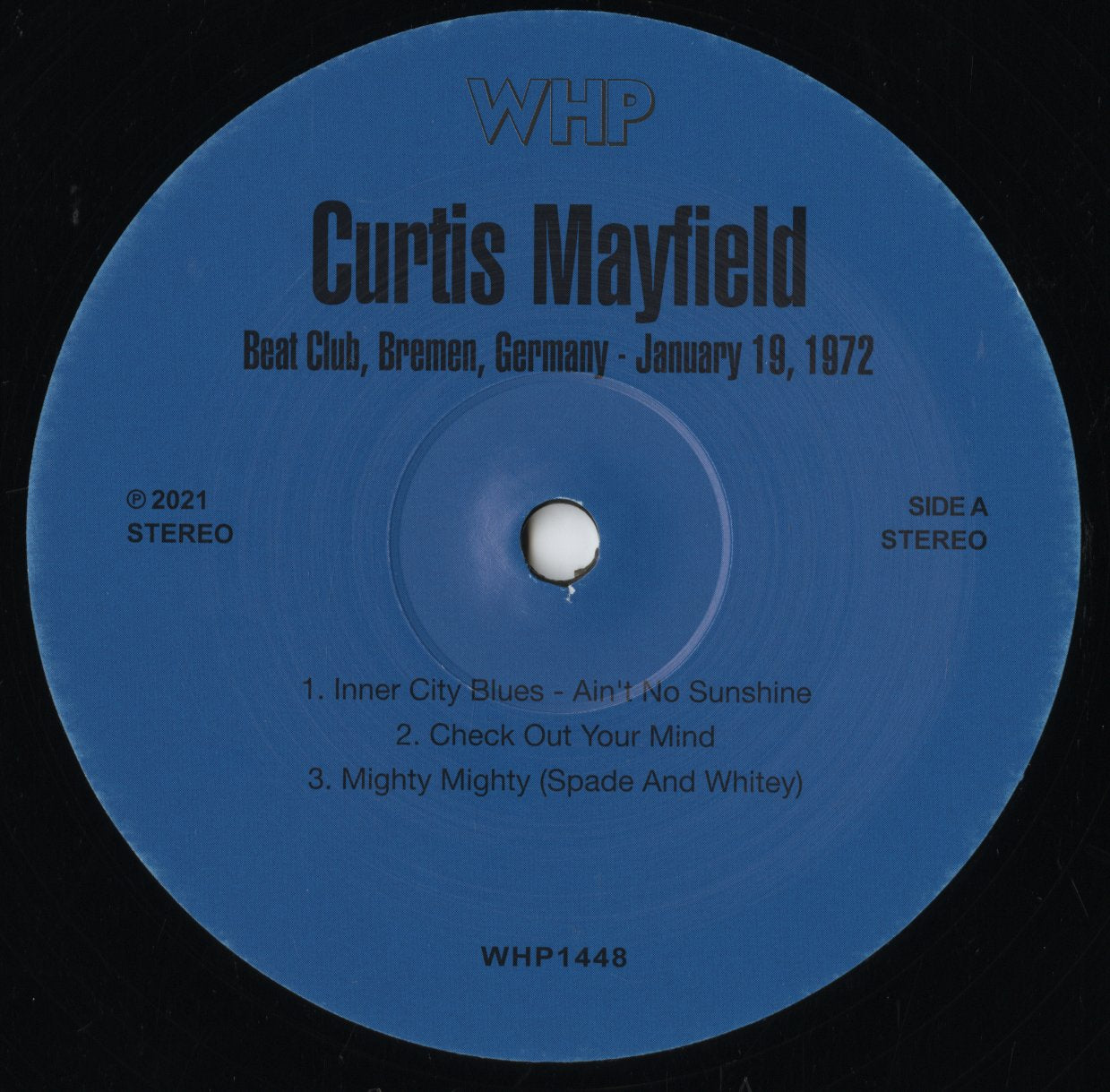 Curtis Mayfield / カーティス・メイフィールド / Beat Club,Bremen,Germany January19, 1972 -2LP