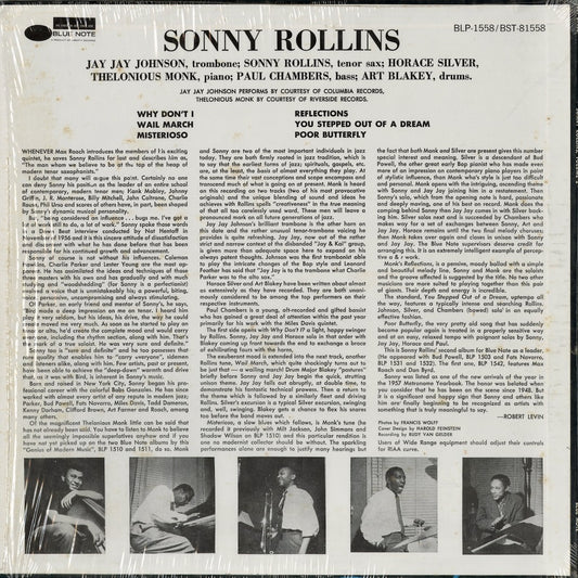 Sonny Rollins - Volume 2 (BST81558) 1973 US Blue Note｜中古LP