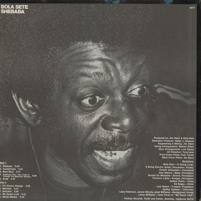 Bola Sete / ボラ・セチ / Shebaba  (FANT-8417)