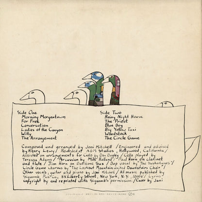 Joni Mitchell - Ladies Of The Canyon (SJET-8251) LP 1970 JPN Reprise｜中古LP