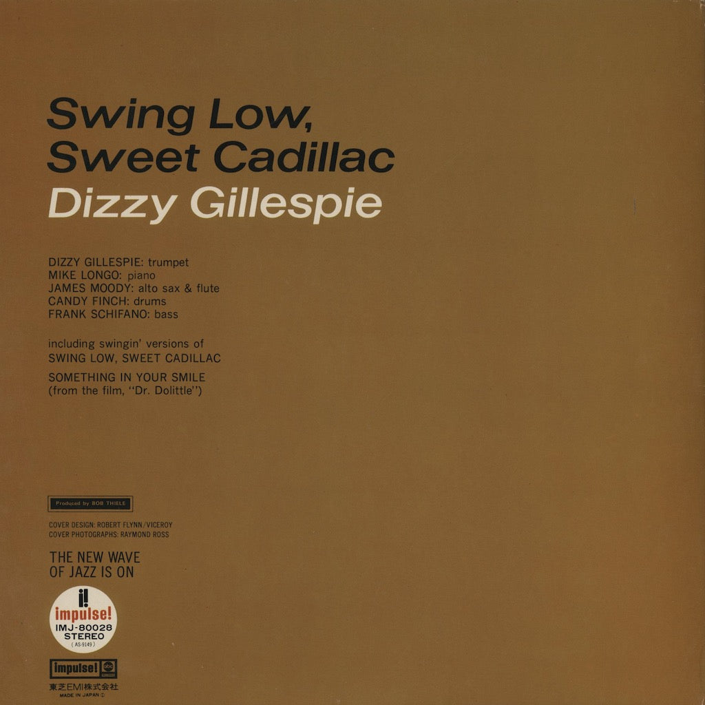 Dizzy Gillespie / ディジー・ガレスピー / Swing Low, Sweet Cadillac (IMJ-80028)