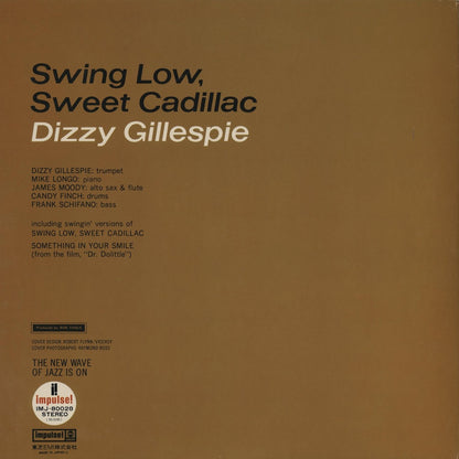 Dizzy Gillespie / ディジー・ガレスピー / Swing Low, Sweet Cadillac (IMJ-80028)