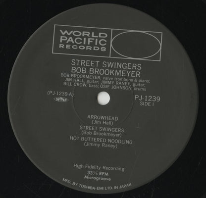 Bob Brookmeyer - Jim Hall - jimmy Raney / ボブ・ブルックマイヤー / The Street Swingers (PJ-1239)