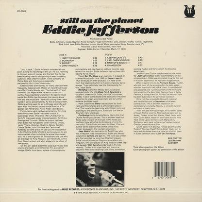 Eddie Jefferson / エディ・ジェファーソン / Still On The Planet (MR 5063)