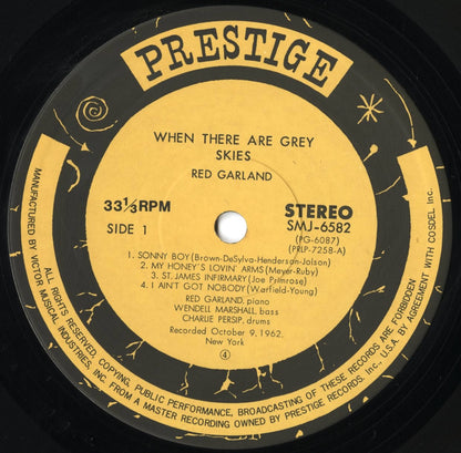 Red Garland / レッド・ガーランド / When There Are Grey Skies (SMJ-6582)