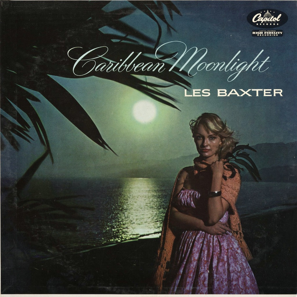 Les Baxter Caribbean Moonlight T733 LP 1956 US Capitol