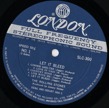 Rolling Stones / ローリング・ストーンズ / Let It Bleed (SLC 300)