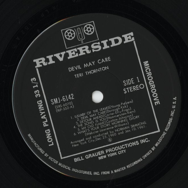 Teri Thornton / テリ・ソーントン / Devil May Care (SMJ-6142)