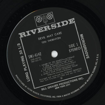Teri Thornton / テリ・ソーントン / Devil May Care (SMJ-6142)