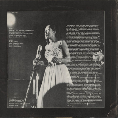 Billie Holiday - Billie Holiday Sings The Blues (SPC-3335) LP 1970’s US Pickwick｜中古LP