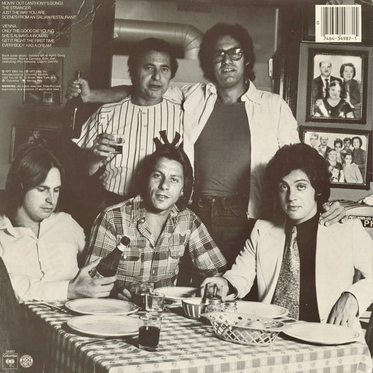 Billy Joel - The Stranger (JC 34987) LP 1980 US Columbia｜中古LP