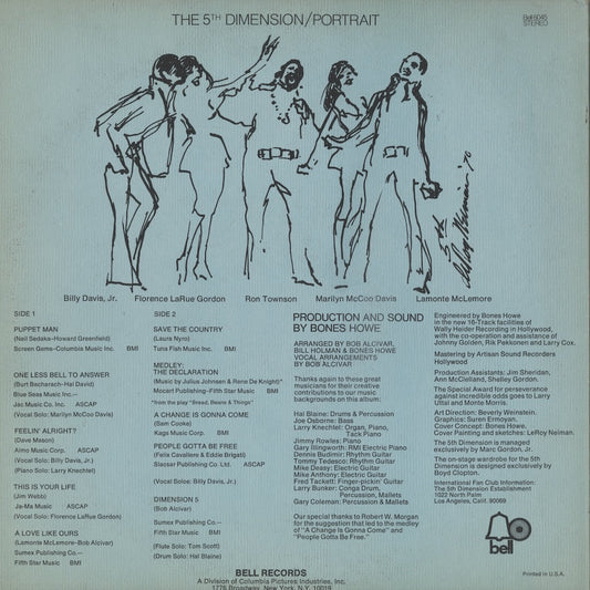 The 5th Dimension / フィフス・ディメンション / Portrait (B 6045)