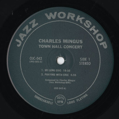 Charles Mingus / チャールズ・ミンガス / Town Hall Concert (OJC-042)
