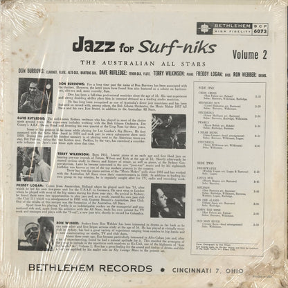 The Australian All-Stars – Jazz For Beach-niks Volume 2 (BCP-6073) LP 1963 US Bethlehem｜中古LP