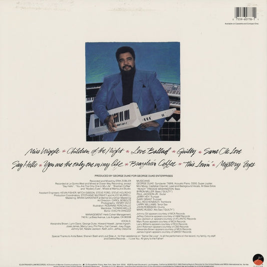 George Duke - Night After Night (60778-1) 1989 US Elektra｜中古LP