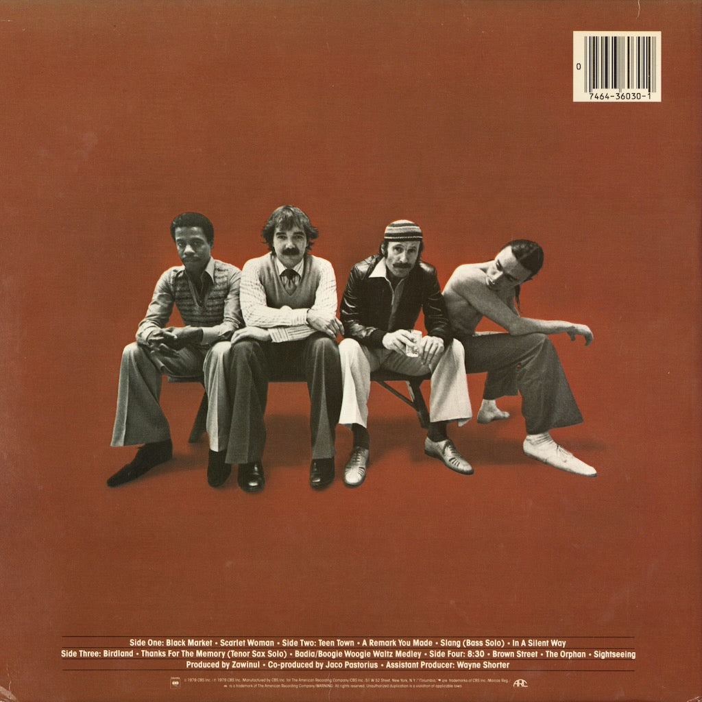 Weather Report / ウェザー・リポート / 8:30 -2LP (PC2 36030)