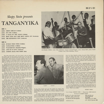 The Buddy Collette, Chico Hamilton Sextet / バディ・コレット, チコ・ハミルトン・セクステット / Tanganyika (J-101)