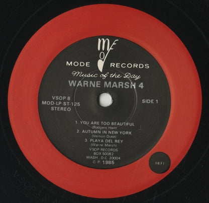 Warne Marsh Quartet / ウォーン・マーシュ / Music For Prancing (MOD LP-ST-125)