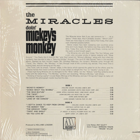 The Miracles / ミラクルズ / Doin' Mickey's Monkey (M5-217V1)