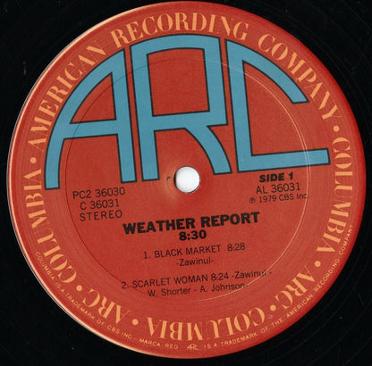 Weather Report / ウェザー・リポート / 8:30 -2LP (PC2 36030)