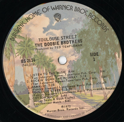 The Doobie Brothers / ドゥービー・ブラザーズ / Toulouse Street (BS 2634)