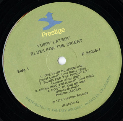 Yusef Lateef - Blues For The Orient (P-24035) 2LP 1974 US Prestige｜中古LP