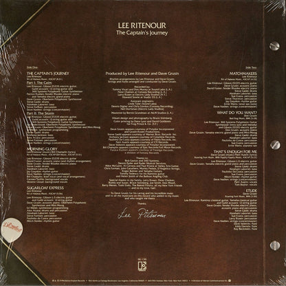 Lee Ritenour / リー・リトナー / The Captain's Journey (6E-136)