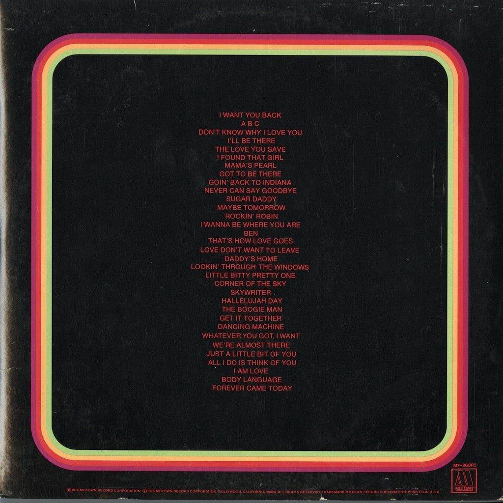 M7-868R3 Jackson 5 Anthology 中古レコード 通販 | VOXMUSIC WEBSHOP