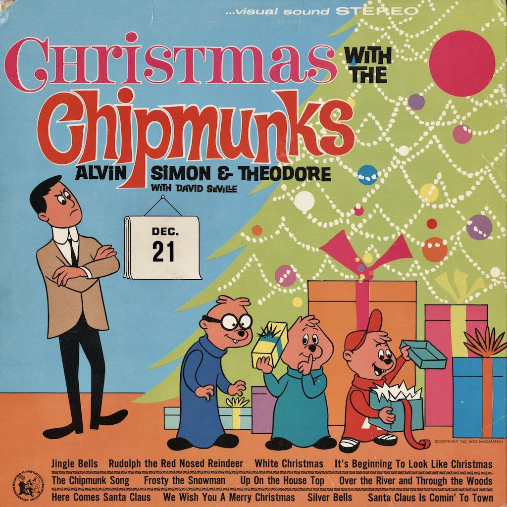 The Chipmunks / チップマンクス / Christmas with The Chipmunks (UA-LA352-E2) 2LP