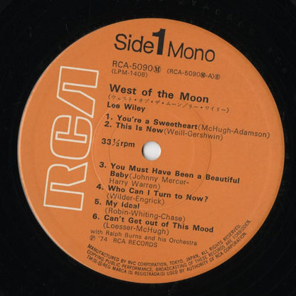Lee Wiley / リー・ワイリー / West Of The Moon  (RCA-5090(M))