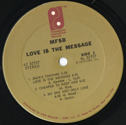 MFSB / Love Is The Message (KZ32707)